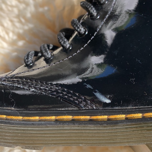 Dr. Martens Patent Leather Lace Up Boot - Picture 6 of 6